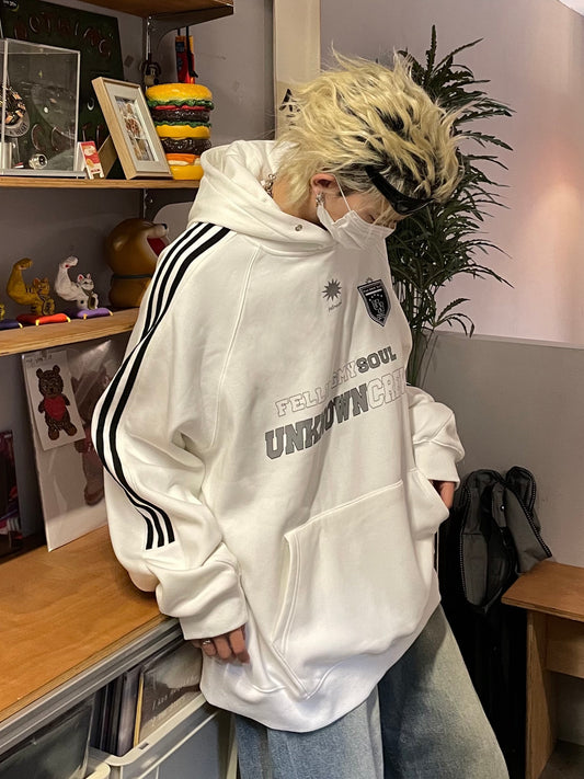 スリーサイドライン ゲームスウェットフーディー