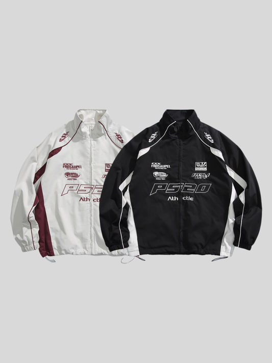 レーシング刺繍 トラックジャケット