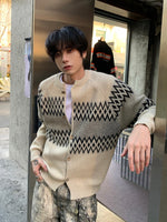 スプリング フェアアイル ニットカーディガン