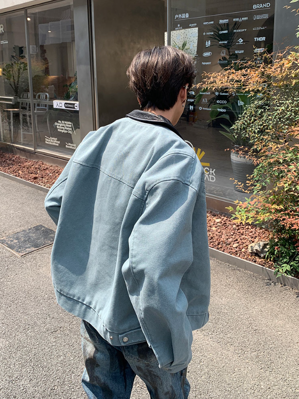 レトロ ジッパーポケット デトロイトジャケット