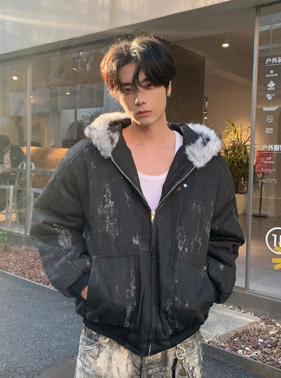 コールド ウォッシュ ファージャケット