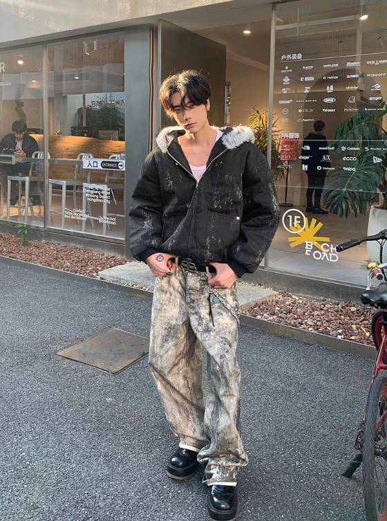 コールド ウォッシュ ファージャケット