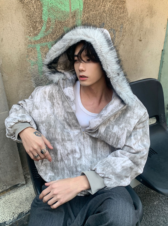 コールド ウォッシュ ファージャケット