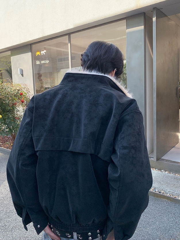 ベロア ファイヤーマンジャケット