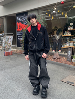 ラインストーン ブラッディジップパーカー