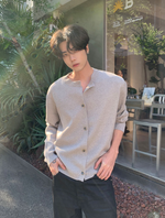 レイジーフラワーボタン カーディガン