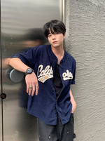 アメリカン ベースボール 刺繍サマーカーディガン