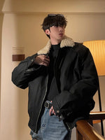 ラムファー バイカーボンバージャケット