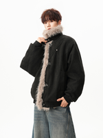 レトロ ネックベルト ファージャケット