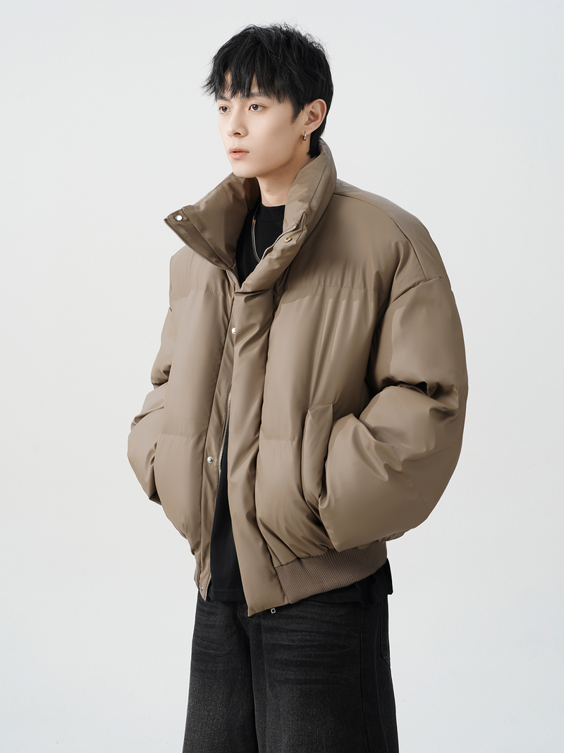 ボリューム ハイネックショートペディン