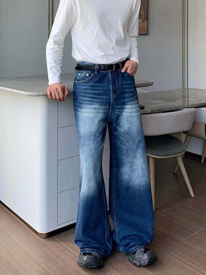 ウォッシュ フィットストリートジーンズ