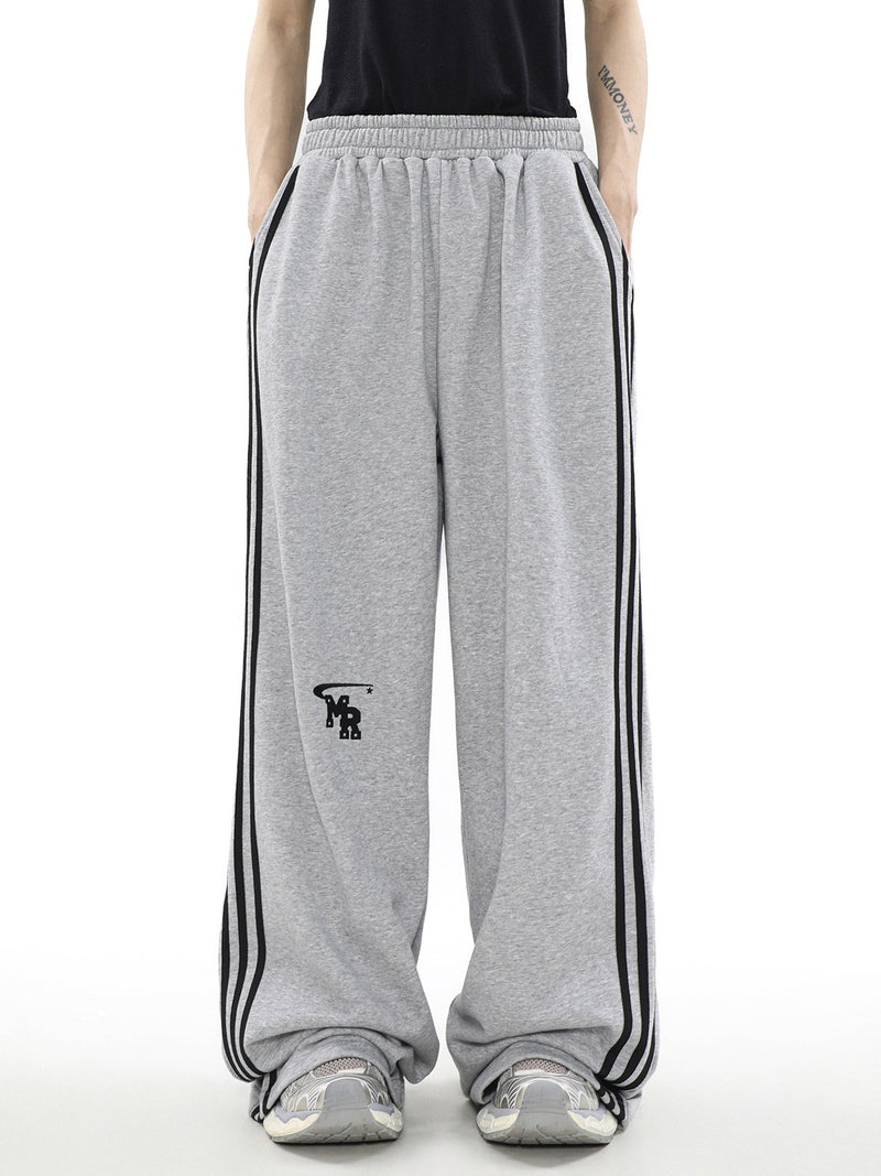 サイドライン ハーフジップ スウェットセットアップ