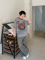 ブレックファースト グラフィティステッチTシャツ