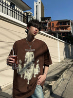 レトロ シャンデリアプリントTシャツ