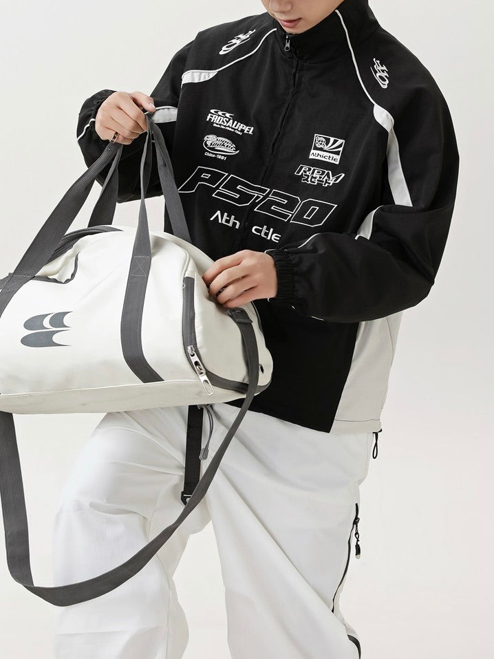 レーシング刺繍 トラックジャケット