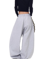 ロープチェーン付き バルーンスウェットパンツ