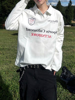 レタリング エンブレムゲームポロシャツ