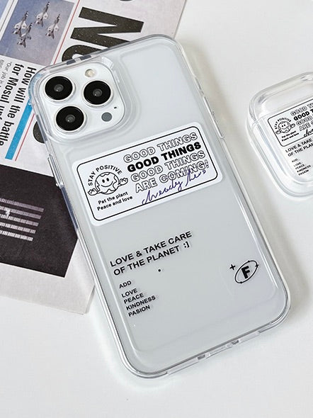 アースステッカー iPhoneケース