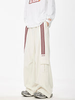 アクセントスリーライン ポケットスウェットパンツ