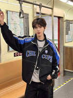 スタンドカラー レーシング トラックジャケット