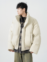 ボリューム ハイネックショートペディン