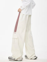 アクセントスリーライン ポケットスウェットパンツ