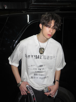 パッチエンブレム クラックレタリング Tシャツ