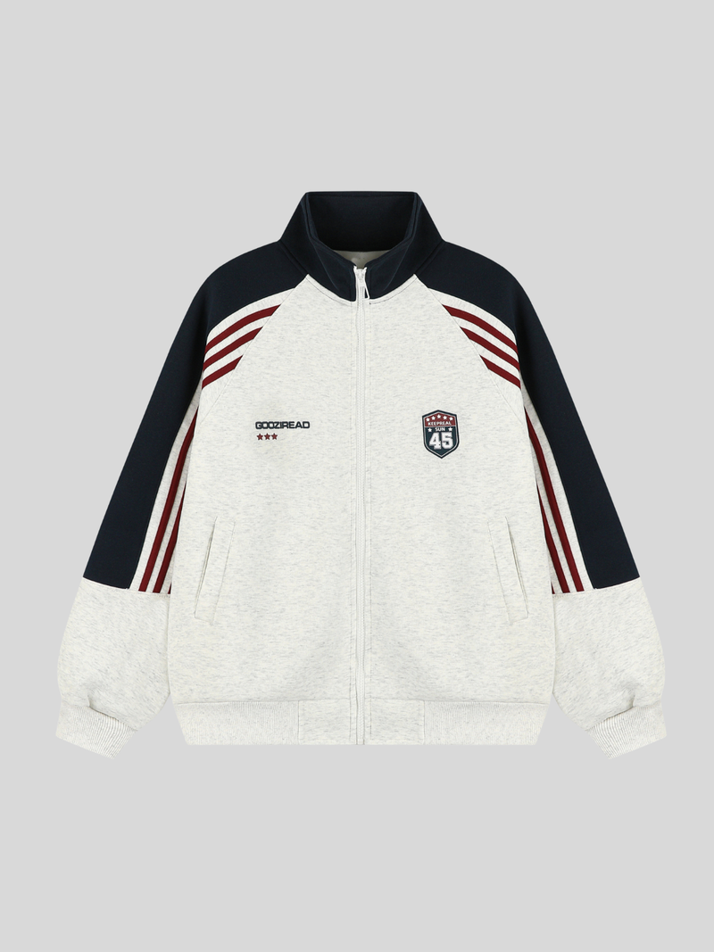 エンブレム ライントラックジャケット