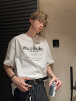 ディストレスト レタリングTシャツ