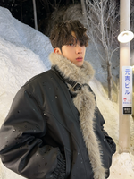 ベルテッド ウォームファージャケット