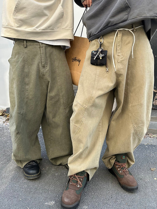 レトロ バルーン バギーカーゴパンツ