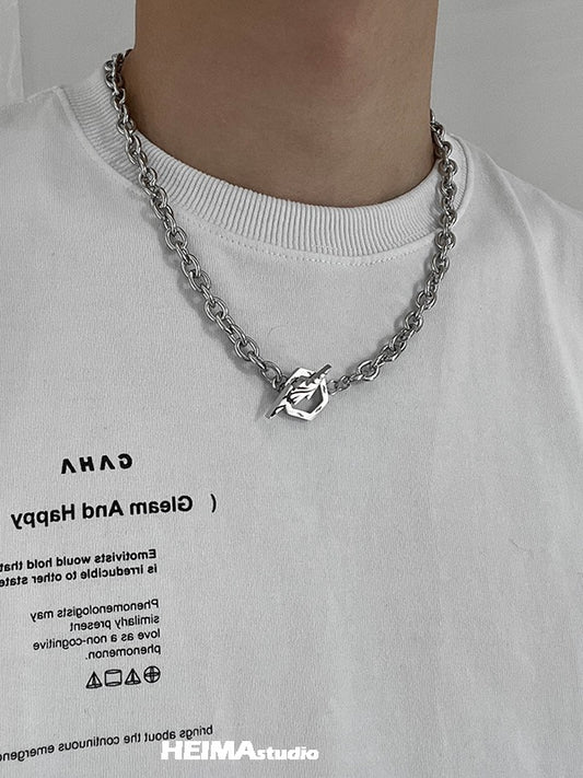 ライトニングバックル チェーンネックレス