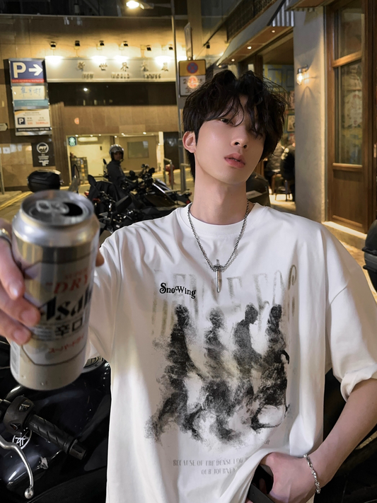 ファントムシャドウ プリントTシャツ