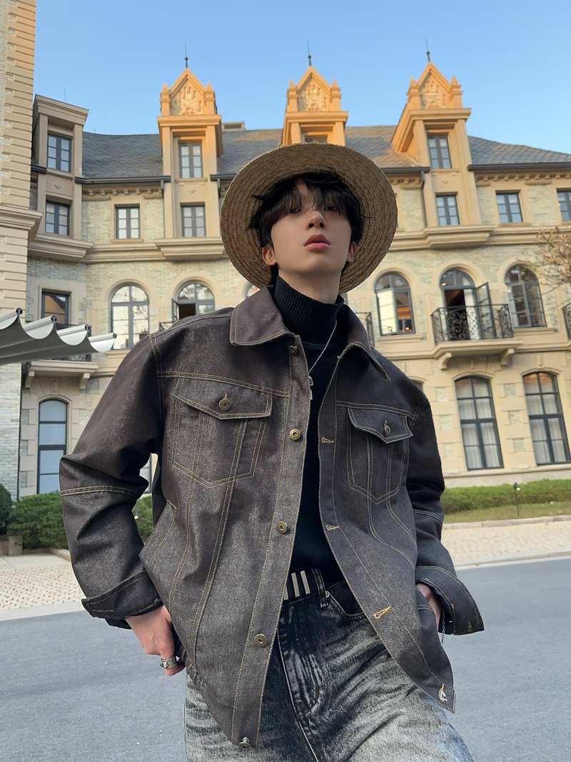 オールド コンストラクト リジッドデニムジャケット