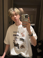 レトロ シティプリントTシャツ