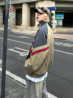 コントラスト ナイロントラックジャケット