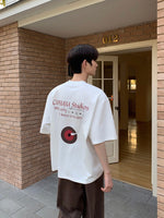 バックプリント ミュージック Tシャツ