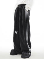 サイドライン ハーフジップ スウェットセットアップ