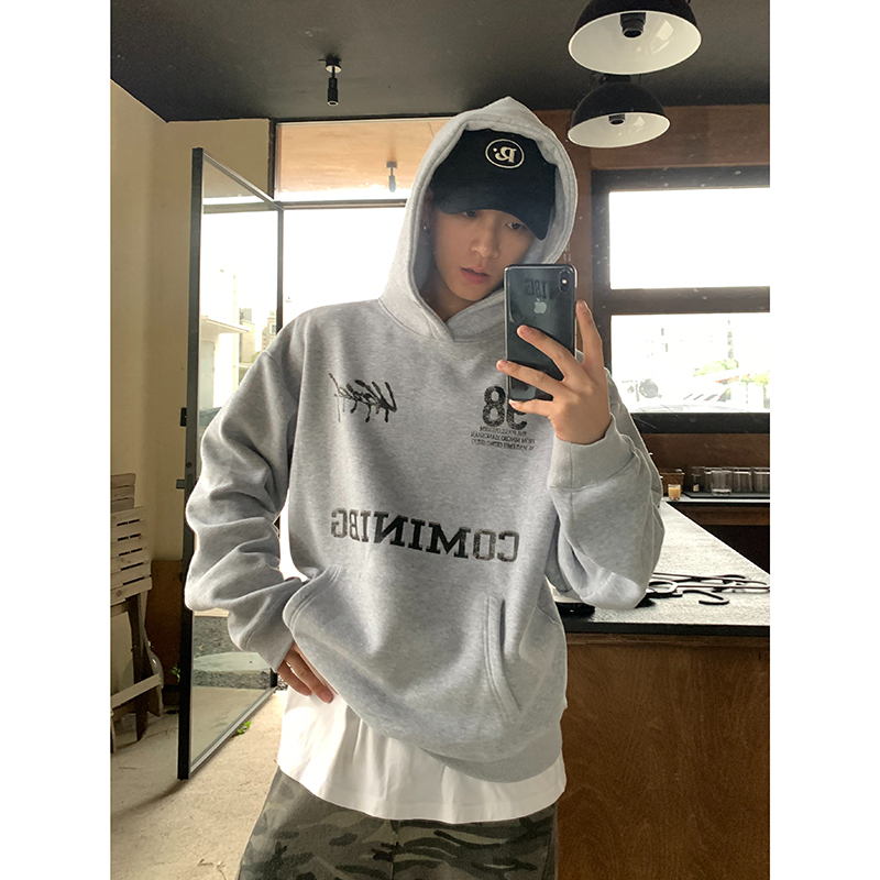 マルチロゴ 裏起毛フリースパーカー