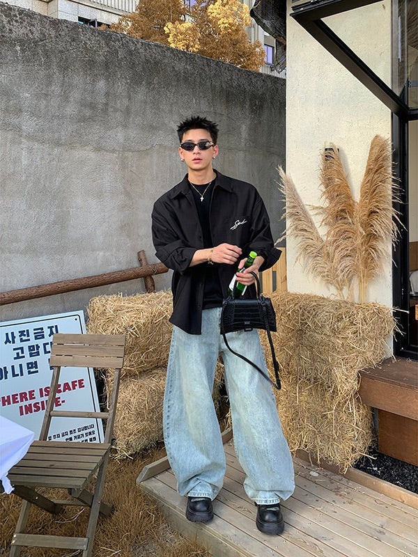 レトロクリーンフィット バギージーンズ