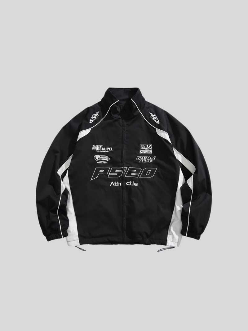 レーシング刺繍 トラックジャケット