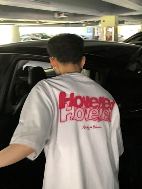 3Dスプレーロゴ バックプリントTシャツ