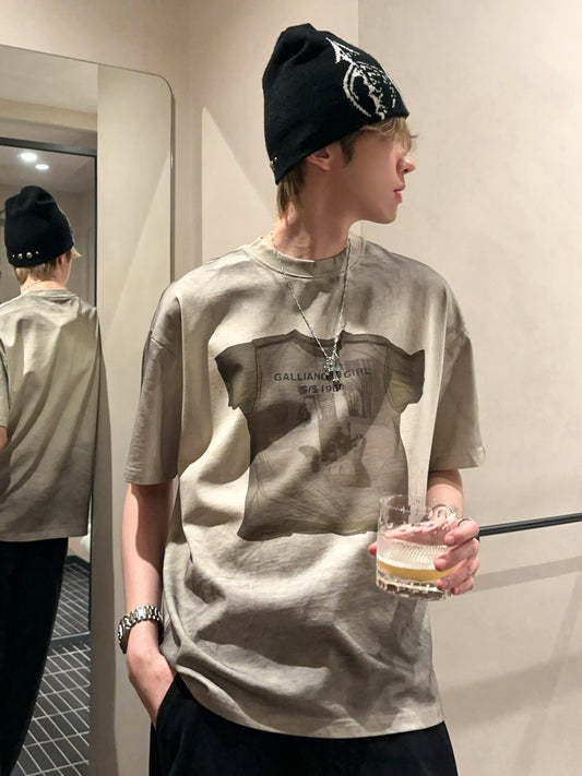 ドッキング シアープリントTシャツ