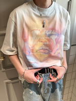 レタリングアート プリントTシャツ