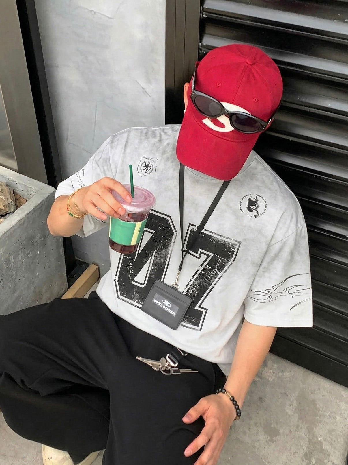 レトロ 07ナンバリング ウォッシュTシャツ – KXCK（キックス