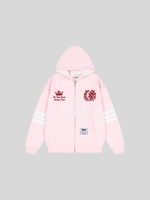 モノグラム エンブレム ジップパーカー