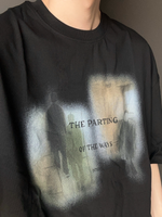 レトロ ブラーフィギュア プリントTシャツ