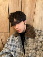 レトロチェック柄 キルティングジャケット