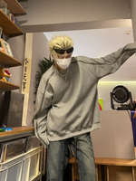 サイドジッパー スウェット トレーナー