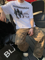 アメリカン ゴーステッド プリントTシャツ